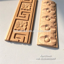 Solid Primed Wood Architrave Trim Molding Plank Moulding Pine Wood Carvings for Decoration